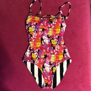 One piece swimsuit- reversible